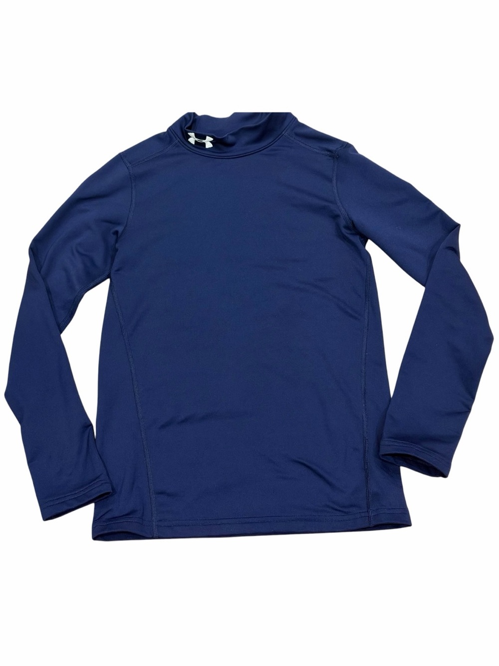 Under Armour ColdGear Mock Neck Compression Shirt Youth Size M (8)